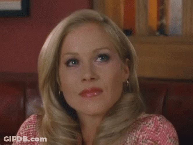 Biting Lip Christina Applegate GIF