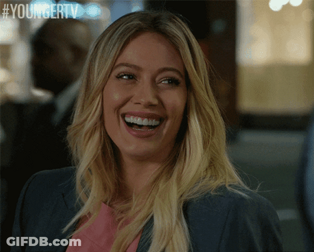 Biting Lip Hilary Duff Actress GIF