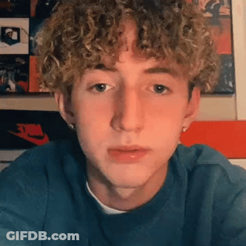 Biting Lip Landon Ungerman GIF