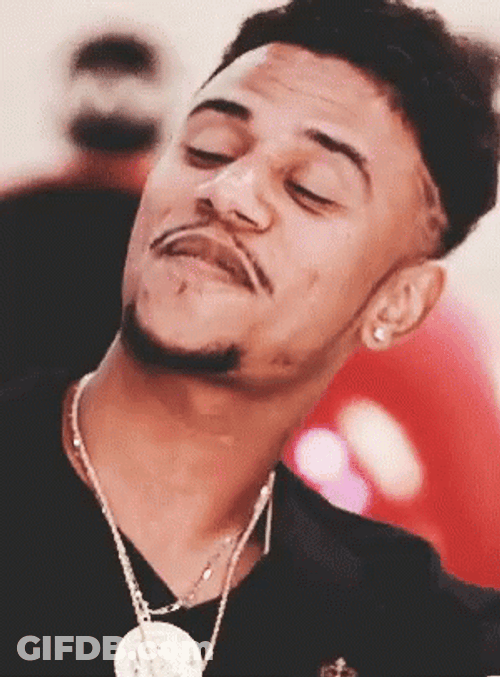 Biting Lip Lil Fizz Rapper GIF