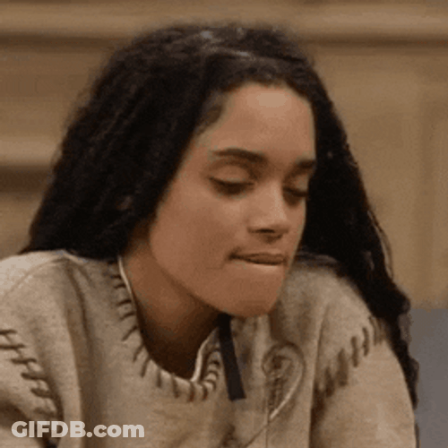 Biting Lip Lisa Bonet Nodding GIF