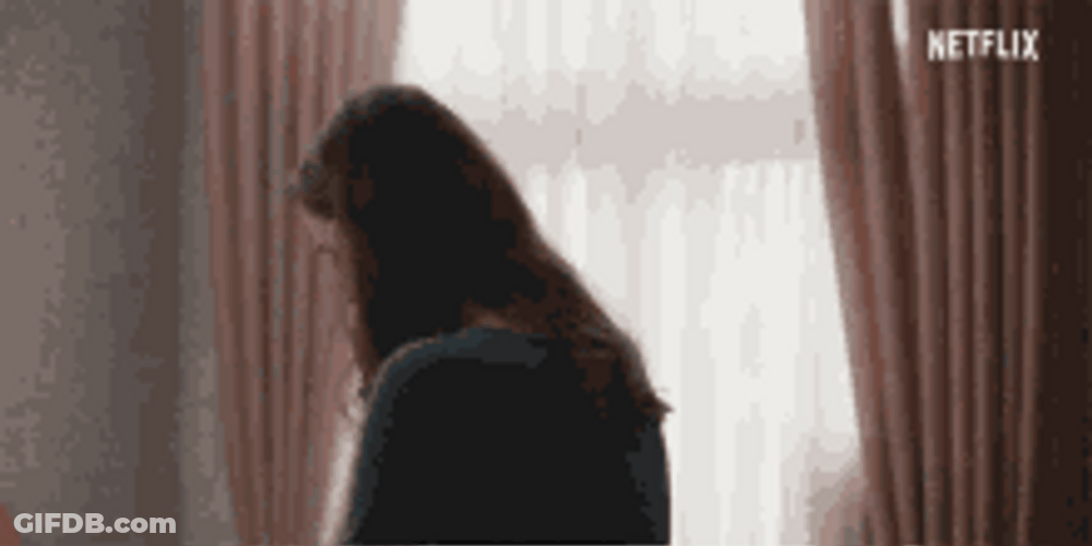 Biting Nails Pacing Around Nervous Lisa Vicari GIF