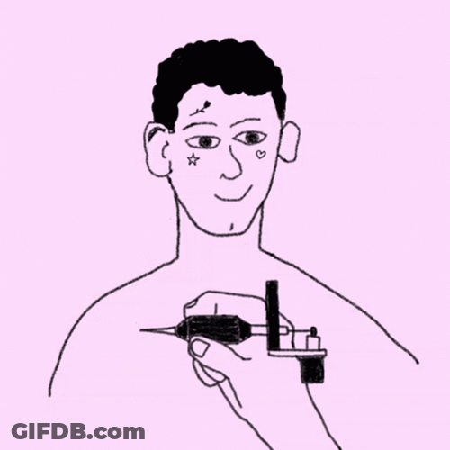 Bitrix 24 Tattoo GIF