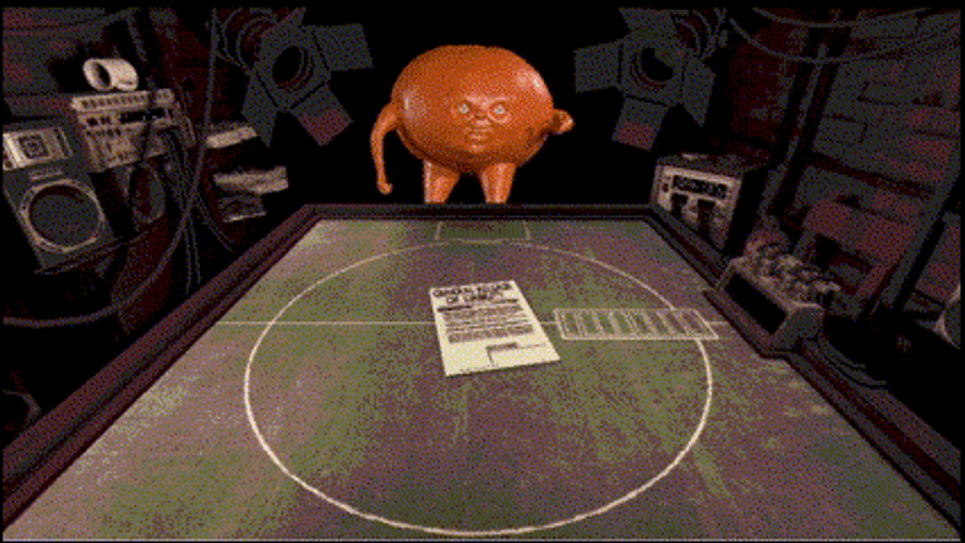 Bizarre Looking Orange Jellygummies Dancing GIF