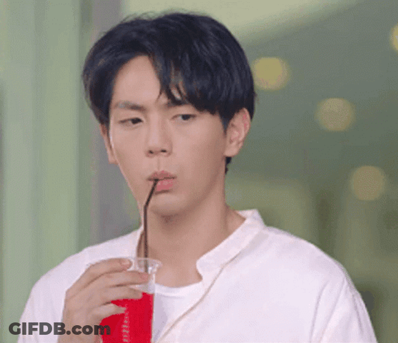 Bl Thai Series Man Drinking GIF