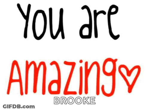 Black And Green You Are Beautiful Sign GIF
