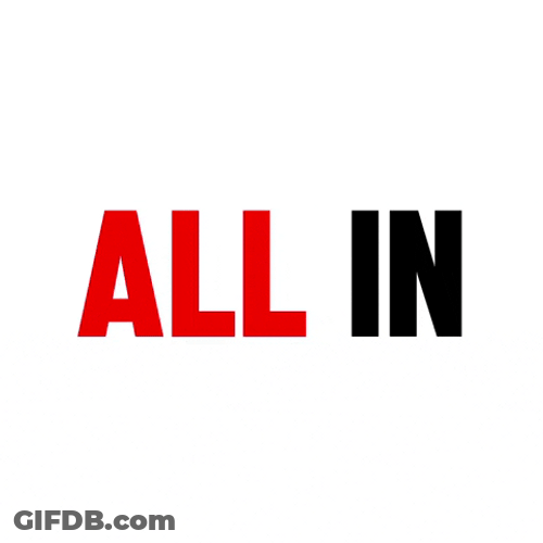 Black And Red All In GIF