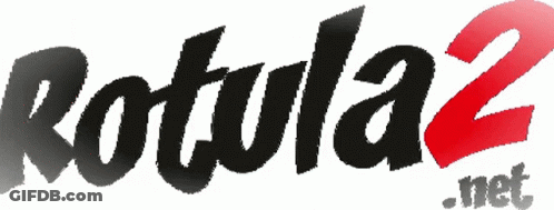 Black And Red Logo Rotula2.net GIF