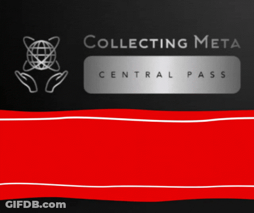 Black And Red Poster For Collecting Meta GIF
