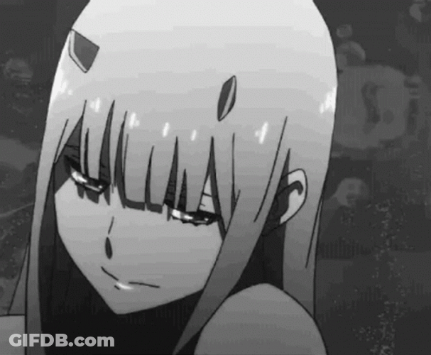 Black And White Anime Darling In The Franxx GIF