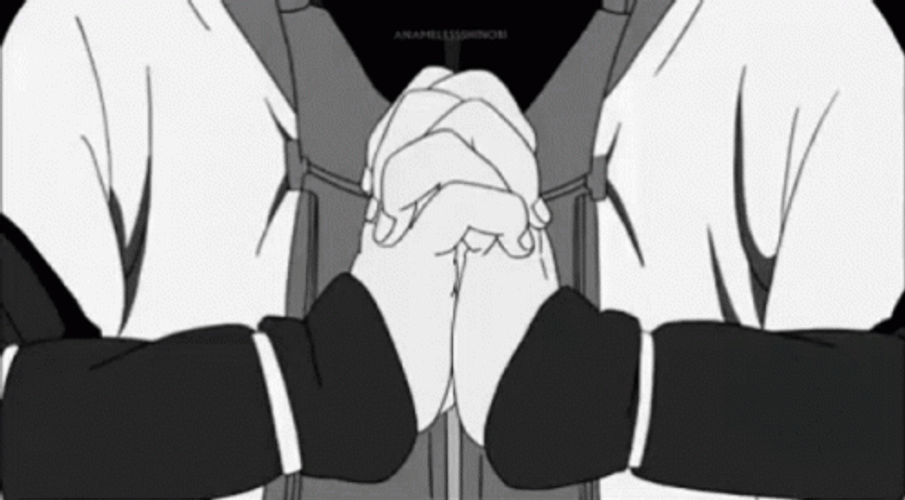 Black And White Anime Naruto Minato Namikaze GIF