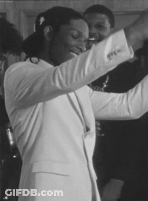 Black And White Asap Rocky GIF