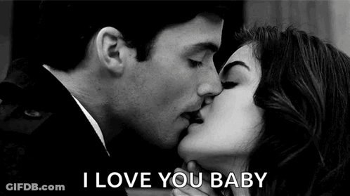Black And White Baby In Cardigan GIF