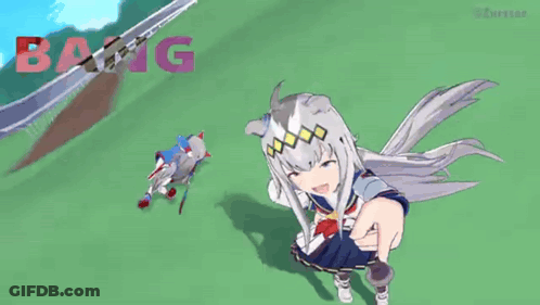 Black And White Bang Bang GIF