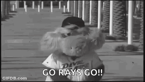 Black And White Baseball Player With Hat GIF