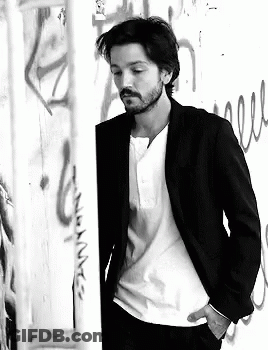 Black And White Bearded Man In Suit GIF