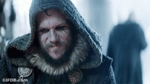 Black And White Bearded Man With Bow And Arrow This GIF