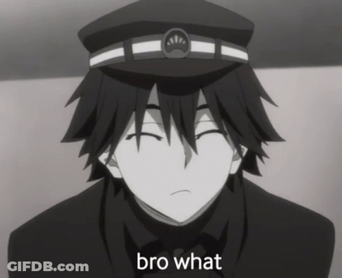 Black And White Boy Bro What GIF
