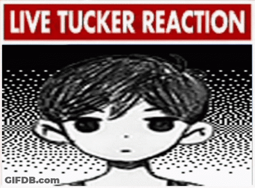Black And White Boy Live Tucker Reaction GIF
