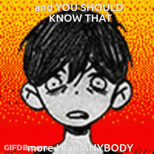 Black And White Boy Saying And You Should Know That More Than Anybody GIF