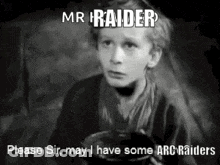 Black And White Boy Saying Mr Raider GIF