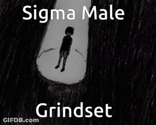 Black And White Boy Sigma Male Grindset GIF