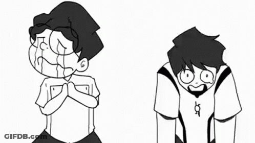Black And White Boys Making Funny Faces GIF