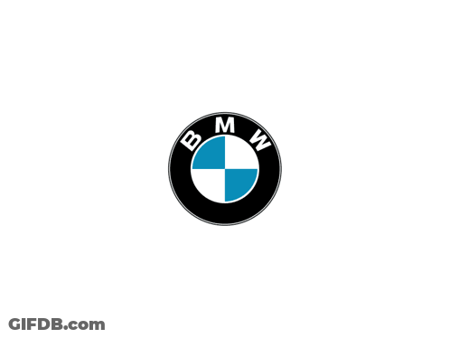 Black And White Car Drawing Blue Background GIF