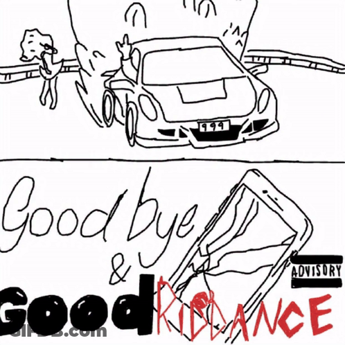 Black And White Car Good Riddance GIF