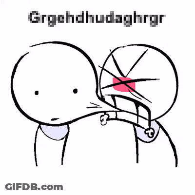 Black And White Cartoon Character Grgehdhudaghrgr GIF