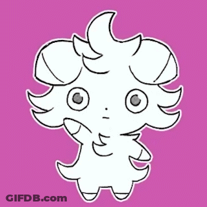 Black And White Cartoon Character GIF