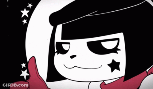 Black And White Cartoon Thumbs Up GIF