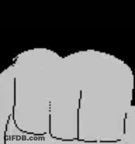 Black And White Cartoon Two Mimes Derpyman GIF
