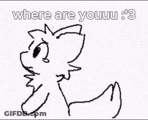 Black And White Cat Come Back Rawr My Babe GIF
