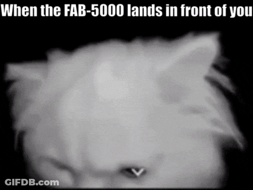 Black And White Cat When The Fab-5000 Lands GIF