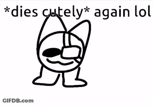 Black And White Cat With Sunglasses Dies Cutely Again LOL GIF