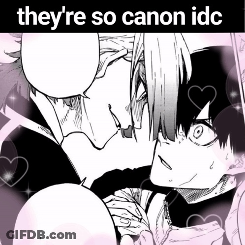 Black And White Couple They're So Canon Idc GIF