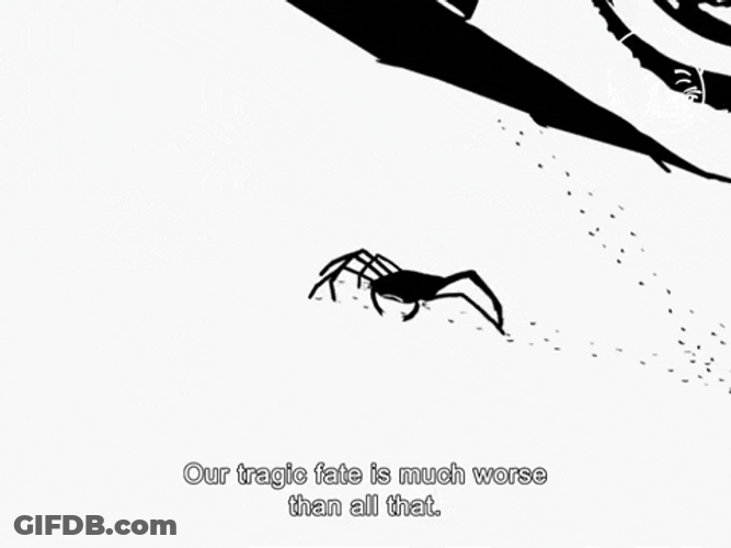 Black And White Crab Rave GIF
