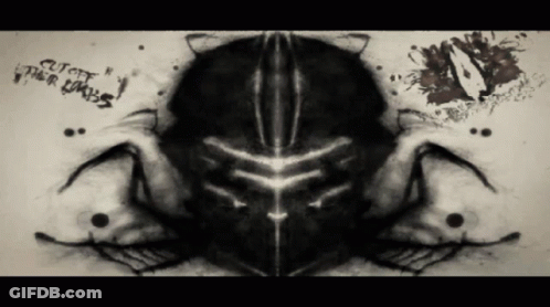 Black And White Drawing Cut Off Your Limbs GIF