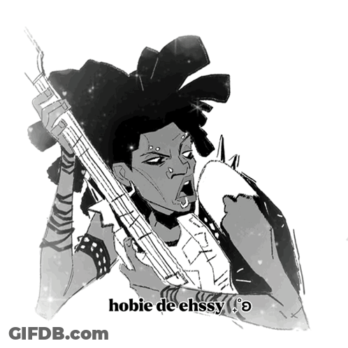 Black And White Drawing Hobie De Ehssy GIF