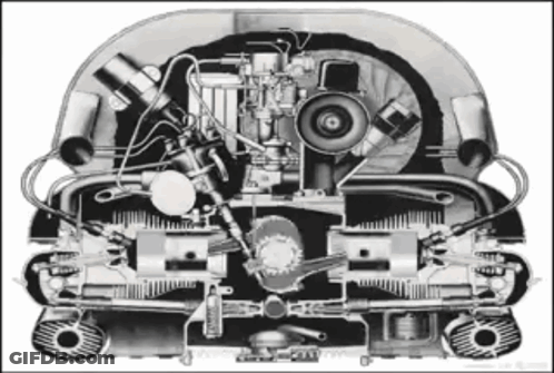 Black And White Drawing Inside A Car GIF