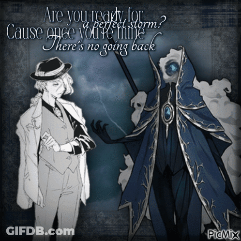 Black And White Drawing Man Monster Are You Ready GIF