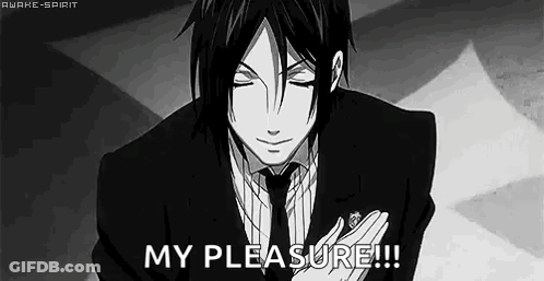Black And White Drawing Of Man In Suit And Tie GIF