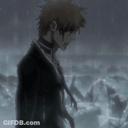 Black And White Drawing Of Man In Suit GIF