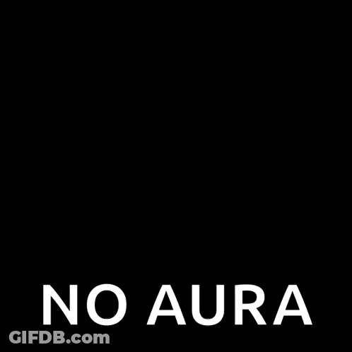 Black And White Drawing Of Man Saying No Aura GIF