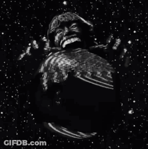 Black And White Drawing Of Planet Earth GIF