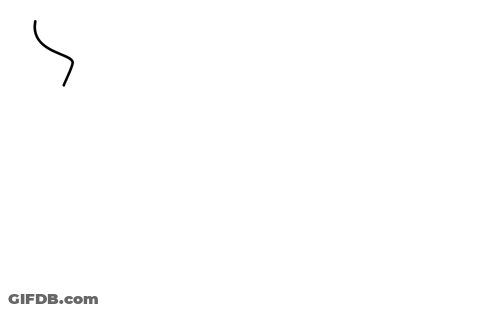 Black And White Drawing Of Two Squares And A Black Ball GIF