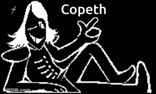 Black And White Drawing Person Copeth GIF