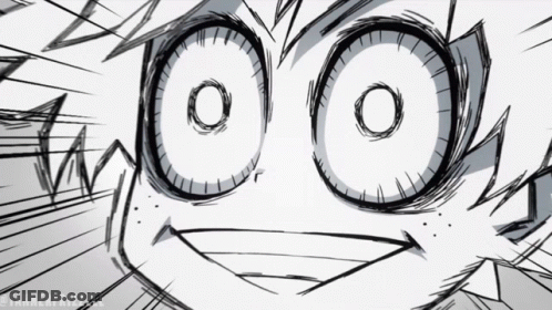 Black And White Face With Tannerfrizzle GIF