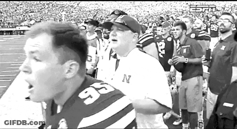 Black And White Football Player In Jersey Number 95 GIF